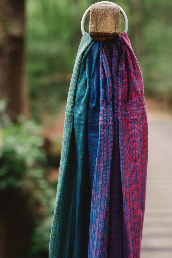 Bamboo Misty Zircon M – colour and softness for everyday babywearing