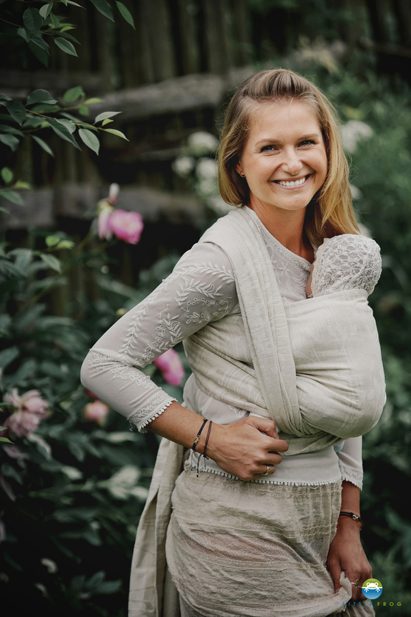 Écharpe de portage Linen Summer Meadow - taille 7 (5,2 m/ 2e choix