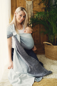 Ring Sling TENCEL™ Rocky Cube - taille M (2m)