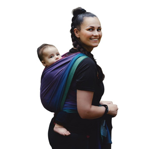 Baby Sling Bamboo Misty Zircon size 5
