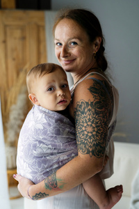 Ring sling Lotus Bloom - size S (1,7 m)