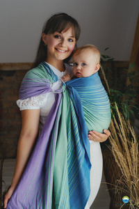 Ring Sling Bamboo Sodalite - taille S (1,7m)