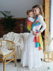 Baby Sling TENCEL™ Daisy Agat size 6 DEMO