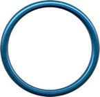 Alluminium sling rings L- BLUE