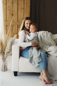 Écharpe grise Gray Moonstone – 4,6 m | pour nouveau-nés et nourrissons