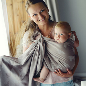 Ring Sling TENCEL™ Hazy Love Drift - taille S (1,7m)