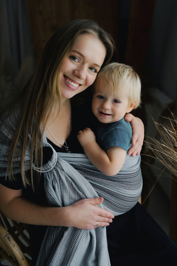 Ring Sling TENCEL™ Silver Path - taille M (2 m)