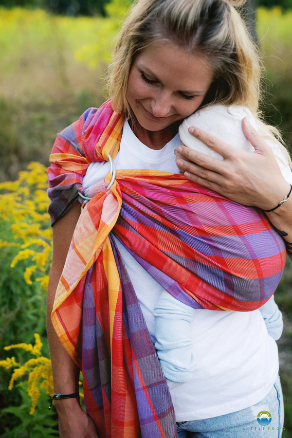 Ring Sling Rhodonite - taille M (2 m) /2 type