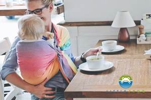 Ring sling Merino Ammolite - size M (2m) /2nd class