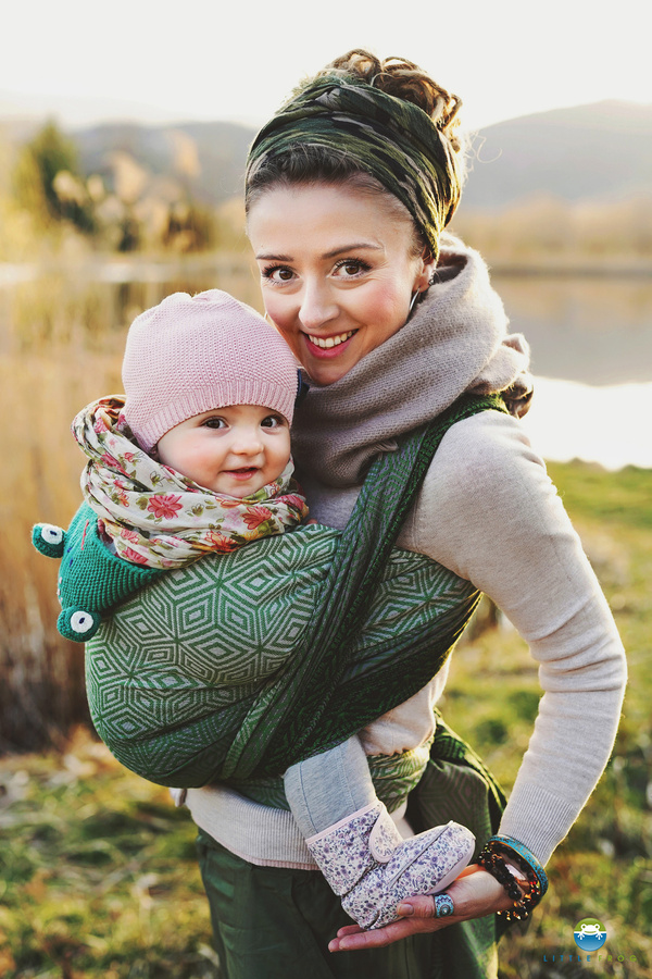 Baby Sling Mossy Cube - size 9