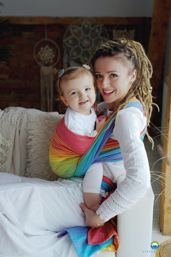 Baby Sling TENCEL™ Daisy Agat size 6 DEMO