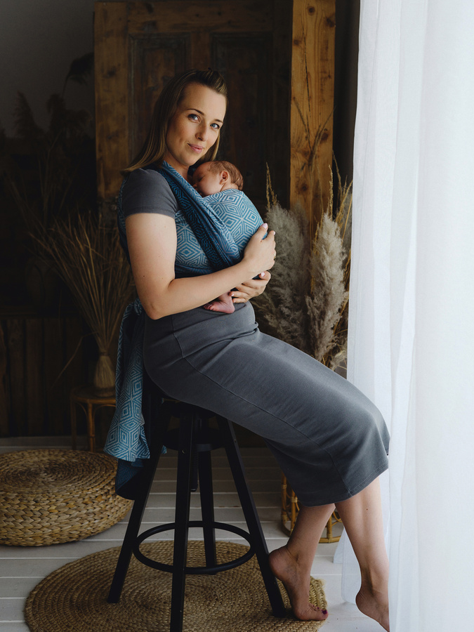Baby Sling TENCEL™ Atmosphere Cube size 4