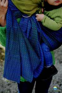 Ring sling TENCEL™ Lovely Darkness - size S (1,7 m)