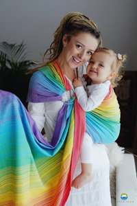 Ring sling TENCEL™ Daisy Agate - size S (1,7m) /2nd class