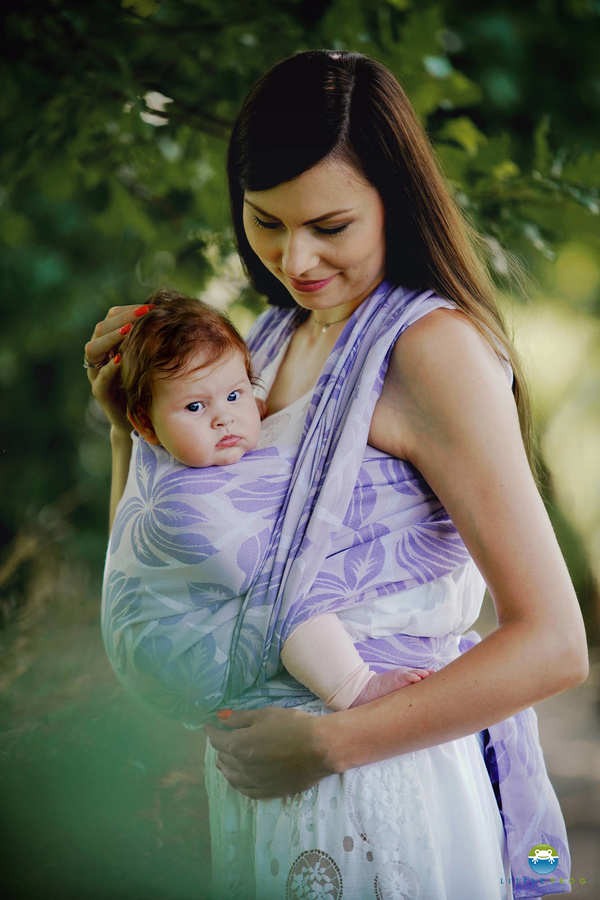 Baby Sling Lilac Flowrora size 5