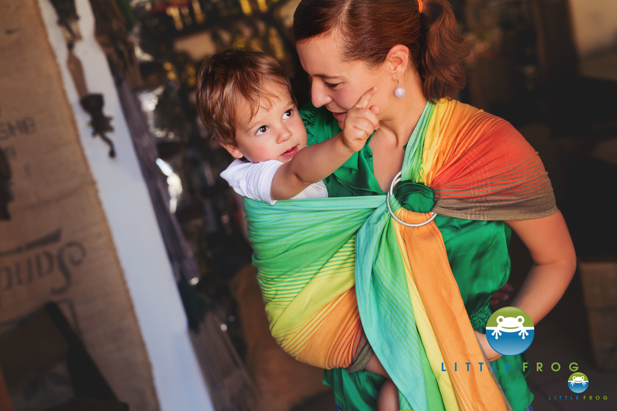 Ring sling Sunny Ammolite - size M (2m) /2nd grade