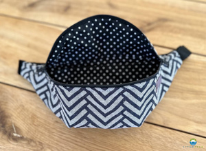 Large WAIST BAG  Little Frog -  Linen Miles