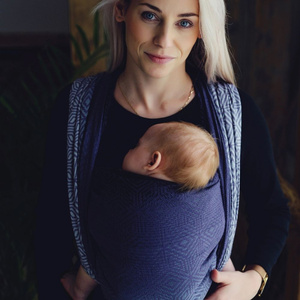 Baby Sling TENCEL™ Iris Cube size 5