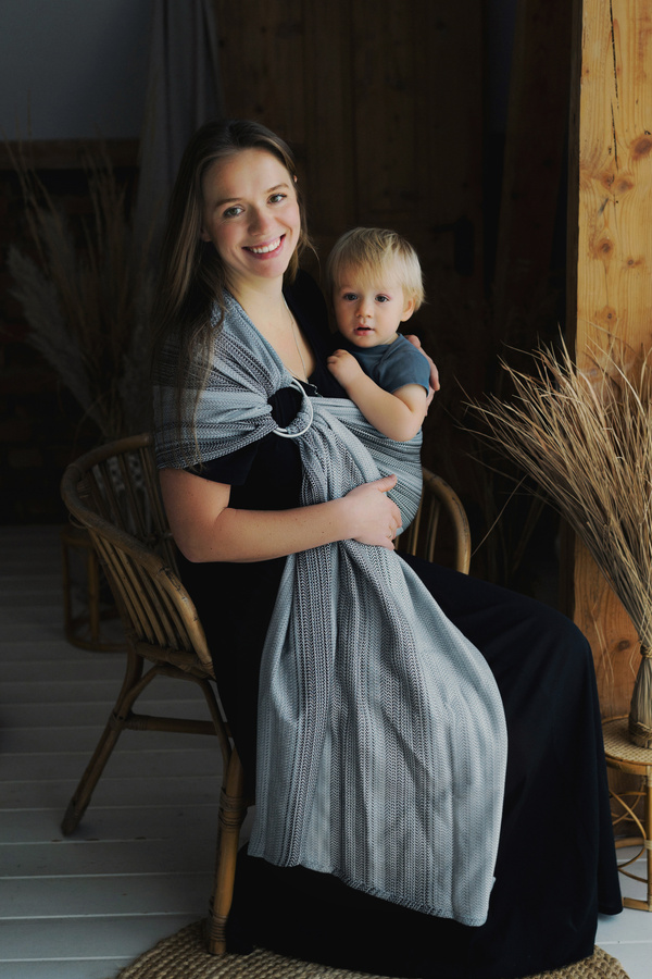 Ring Sling TENCEL™ Silver Path - taille M (2 m)