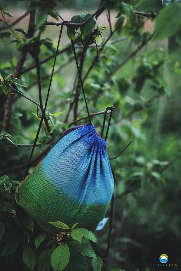 Drawstring Bag for wrap/sling - Mystic Aura