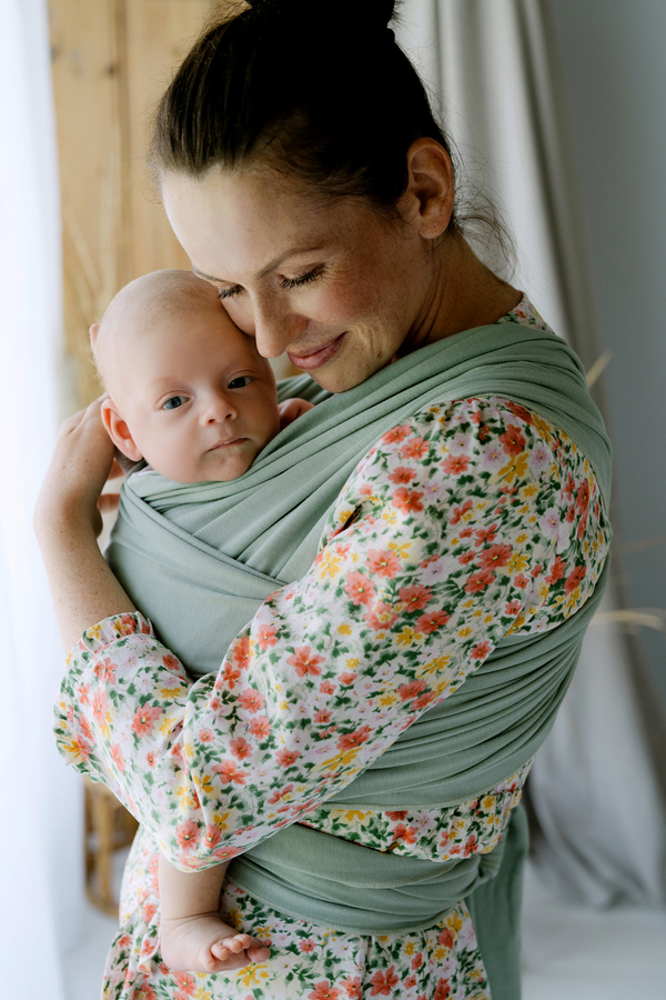 Écharpe porte-bébé extensible Salvia