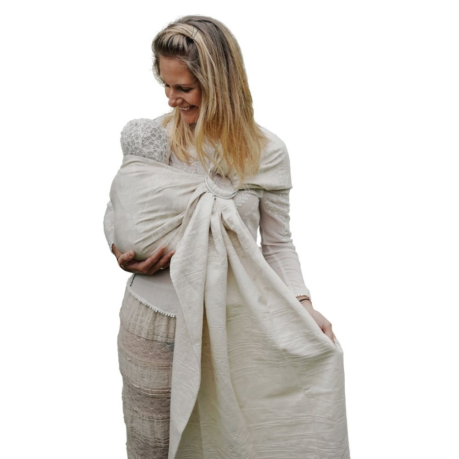Ring Sling Linen Summer Meadow - taille S (1,7 m)