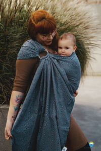 Ring Sling Cloudy Cube - taille S (1,7 m)