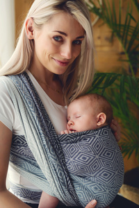 Baby Sling TENCEL™ Rocky Cube size 7 /2nd class