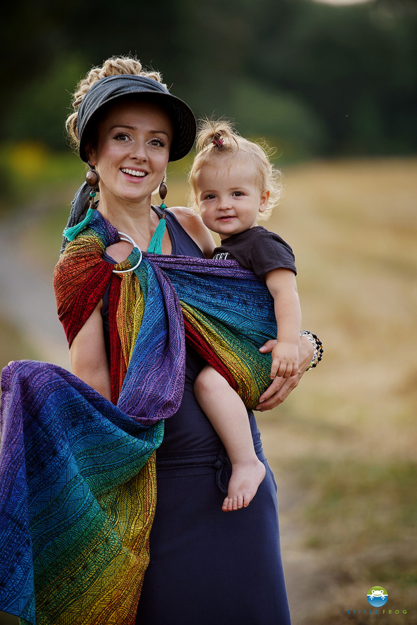 Ring Sling Rainbow Harmony - taille M (2 m)