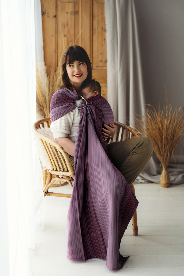 Ring Sling avec bambou – Bamboo Rubellite L (2,3 m)