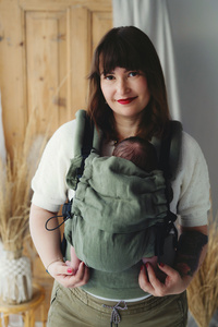 Porte-bébé en lin Prime - Pure Linen Grove