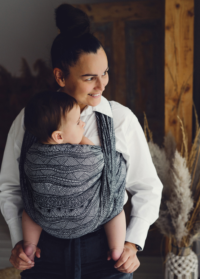 Écharpe de portage Carbon Harmony - taille 6 /2e choix