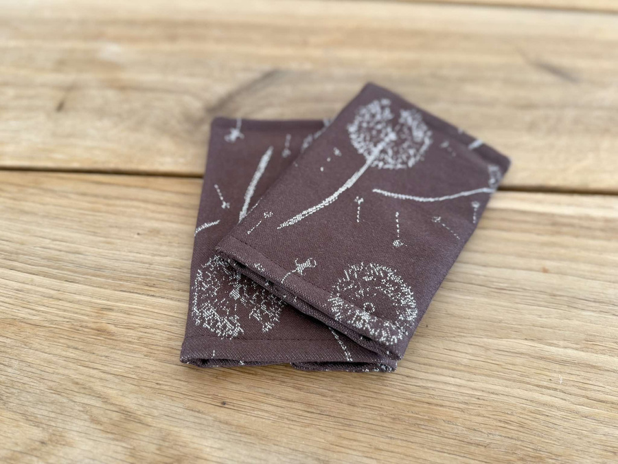 Drool Pads for Little Frog Carrier - Umber Lightness