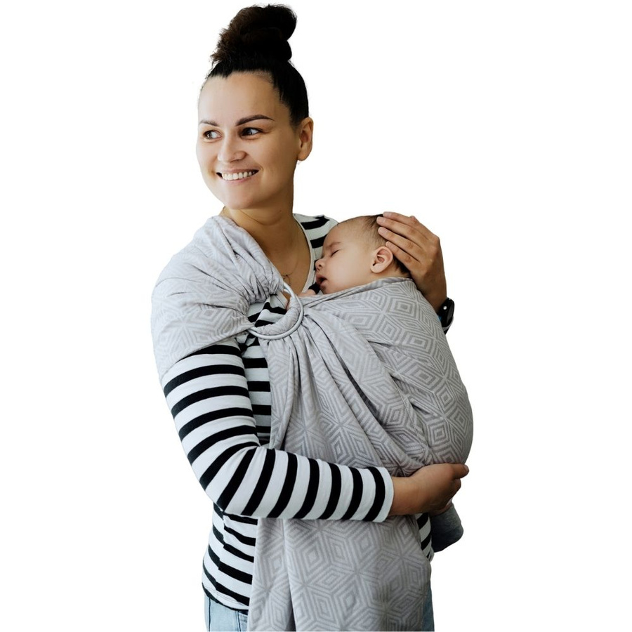 Ring Sling Grey Cube - taille M (2m)