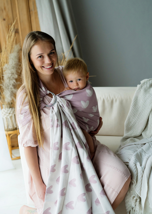 Ring Sling Hazy Love Rose - taille S (1,7 m)