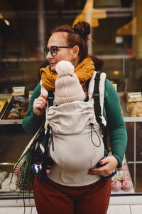 Porte-bébé ergonomique Prime Beige Moonstone v3