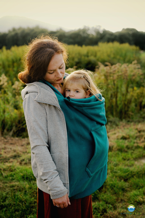 Babywearing Cover (Fleece) - Teal
