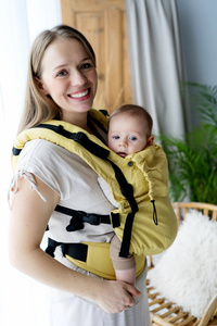 Baby Carrier Prime Pure Linen Amalfi Lemon