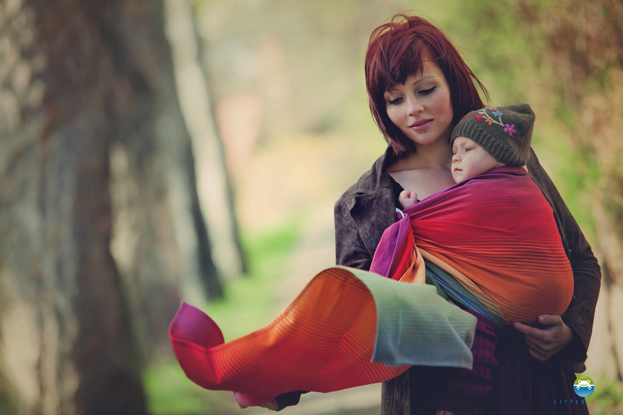 Ring sling Ammolite in Love - size S (1,7m) /2nd Class