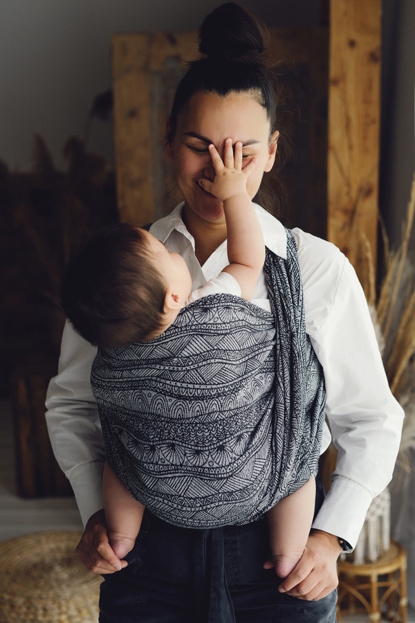 Écharpe de portage Carbon Harmony - taille 6 /2e choix