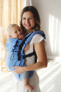 Porte-bébé en lin Prime - Pure Linen Mistral