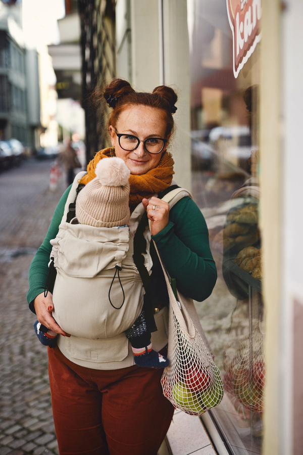 Porte-bébé ergonomique Prime Beige Moonstone