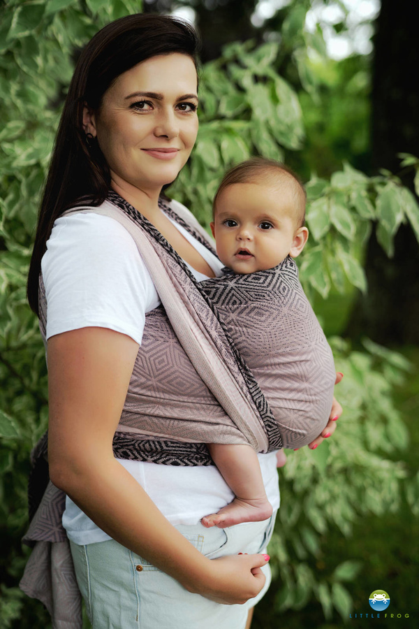Baby Sling TENCEL™ Charmy Cube size 4