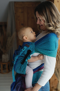 Porte-bébés Hybride Cross Hybrid TENCEL™ Aurora Cube