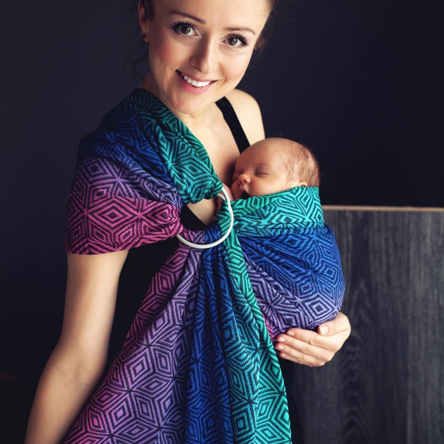 Ring Sling Dark Aurora Cube - taille M (2 m) /2e choix