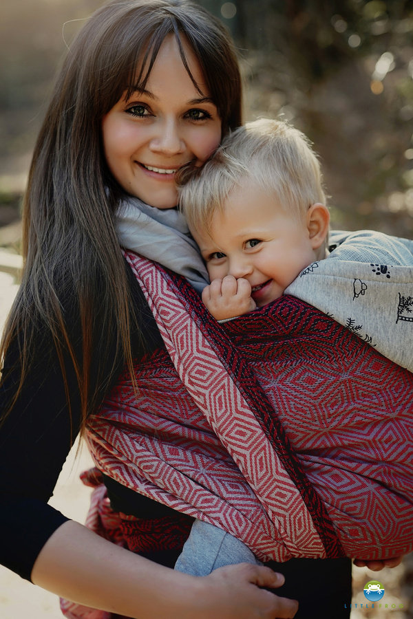 Écharpe de portage Ruby Cube - taille 5