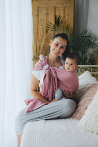 Ring Sling Pure Linen Hutt Lagoon - taille S (1,7 m) DEMO