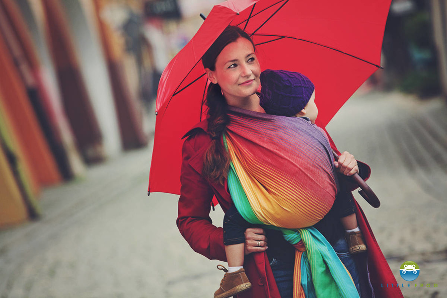 Écharpe de portage Linen Ammolite - taille 6 /2e choix