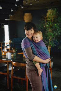 Écharpe de portage Lovely Nightfall - taille 4/2e choix