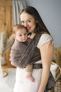 Baby Sling Linen Joy of life size 6